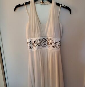Winter White Vintage Dress